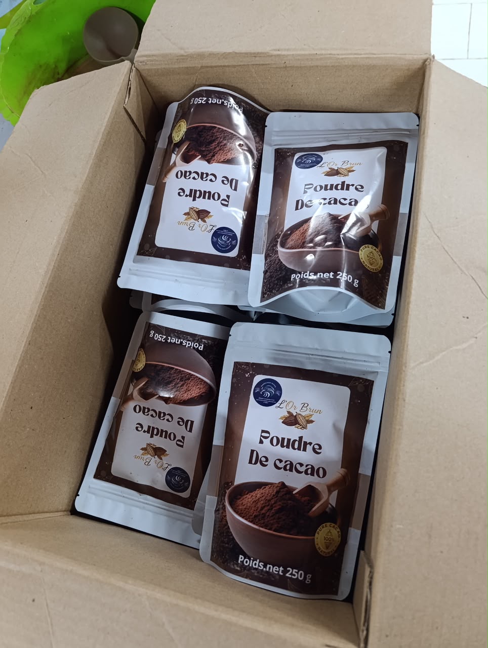 Carton poudre de cacao L'Or Brun