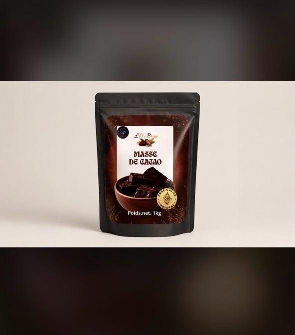 Masse de cacao L'Or Brun packaging
