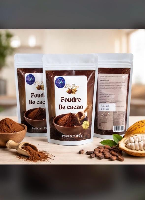 Gamme Poudre de cacao L'Or Brun